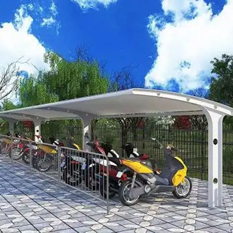 迁安市膜结构电动车棚